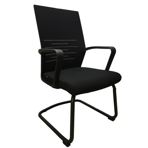 Visitor Waiting Chair in Black