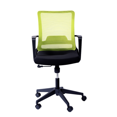 Midback Office Chair with Green Back