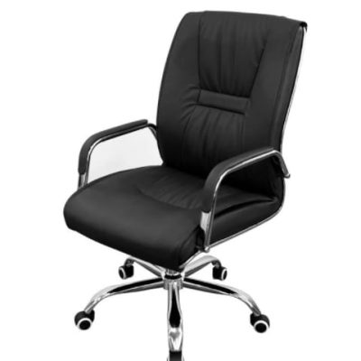 Leather Mid Back Office Chair