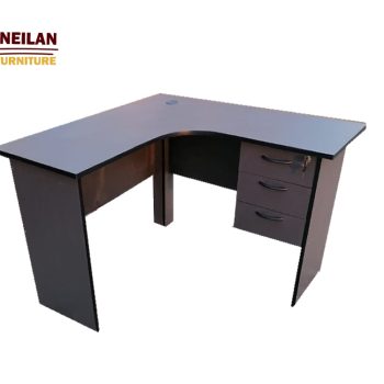 Neilan Furniture Shop in Kenya 24 L-Shaped Grey Office Desk On Sale