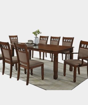 8 Seater Dining Set with a Dining Table and 8 Chairs