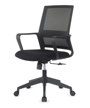 Black Mid Back Office Chair in Nairobi