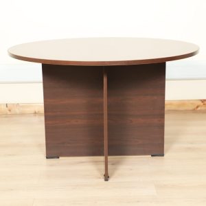 Round Conference Table – Wallnut