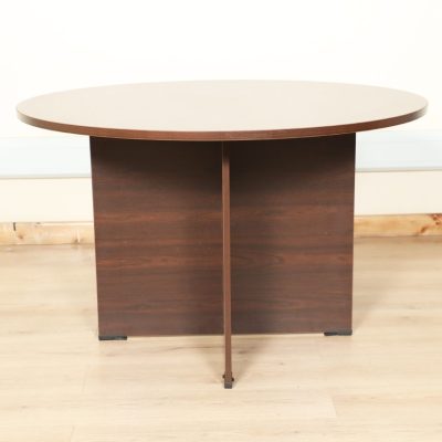 Round Conference Table - Wallnut