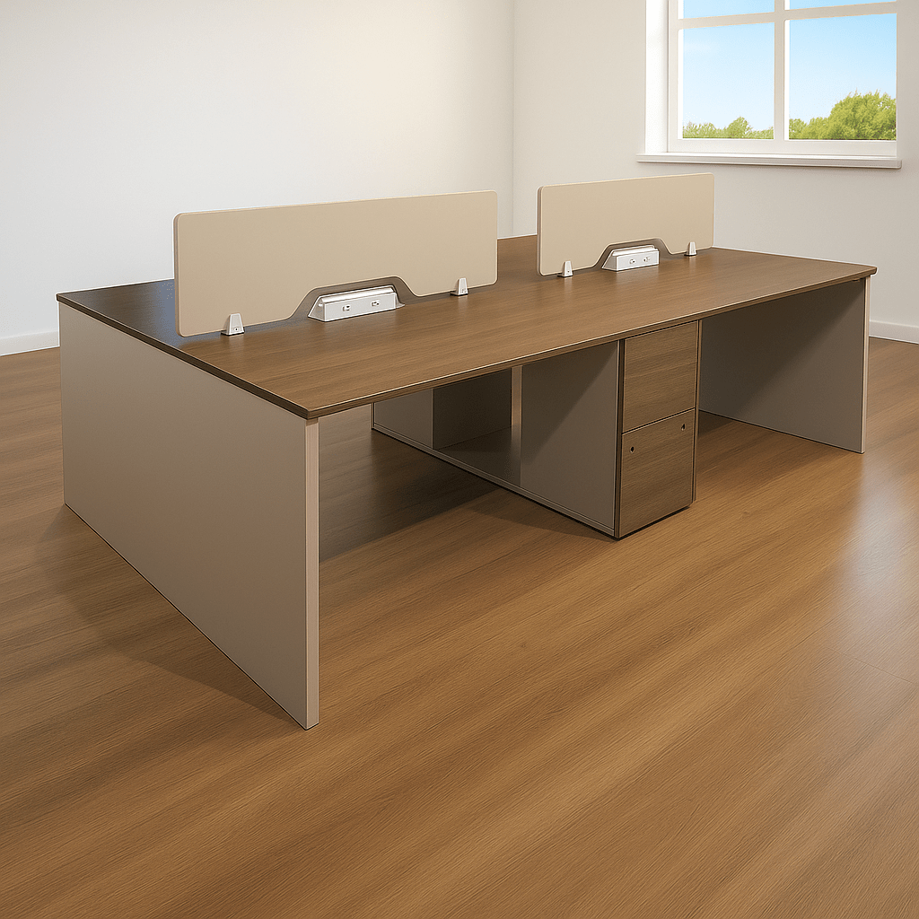 4-Way Modular Workstation 1 4-Way Modular Workstation