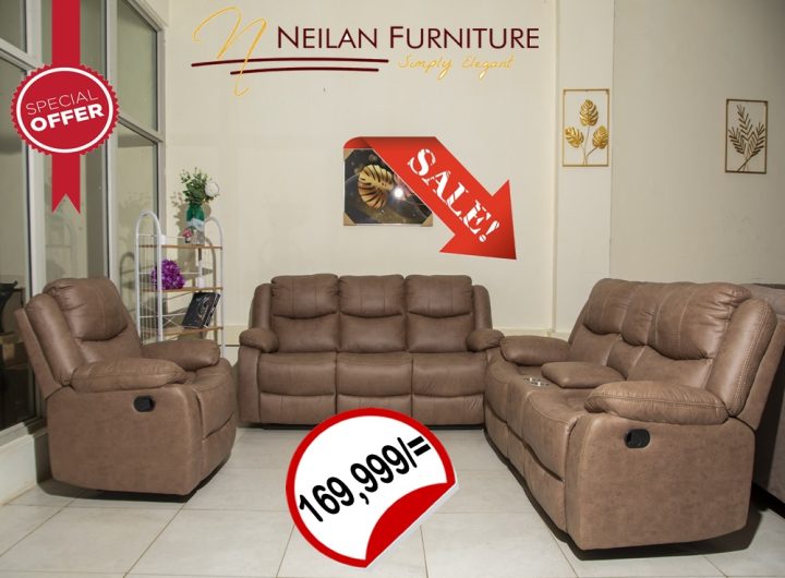 Oscar 6 Seater Recliner Sofa Set