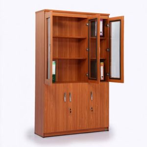 Wooden Filing Cabinet – 3 Door #ZS-3D