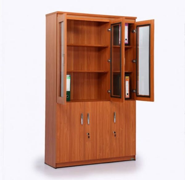 Wooden Filing Cabinet - 3 Door #ZS-3D