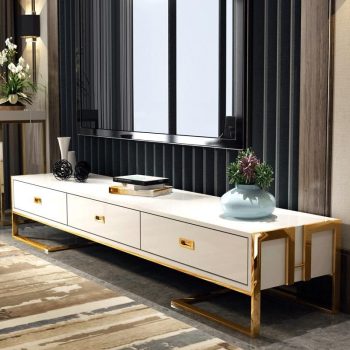 Neilan Furniture Shop in Kenya 110 White TV Stand In Kenya