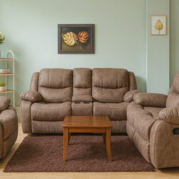 Neilan Furniture Shop in Kenya 53 Rustic Recliner Sofa Set on Sale in Kisii