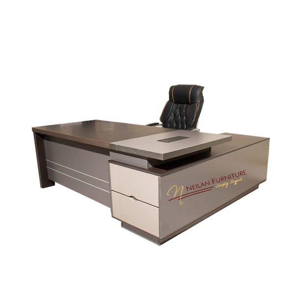 Executive Office Desk in Kenya with Side Return Table