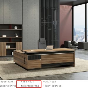 Executive Office Desk in Kenya with Side Return Table