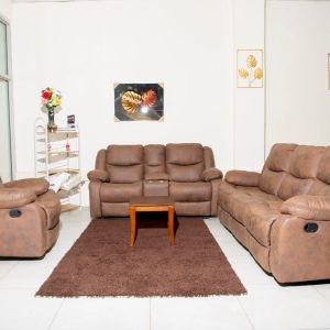 Rustic Recliner Sofa Set on Sale