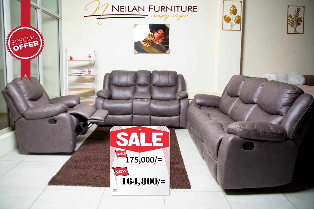 Mars Recliner Sofa Set 6 Seater Neilan Furniture Kenya