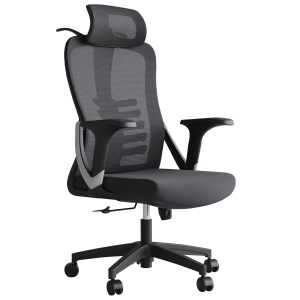 Arch High Back Office Chair in Black