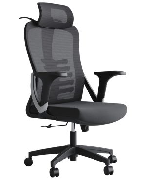Arch High Back Office Chair in Black