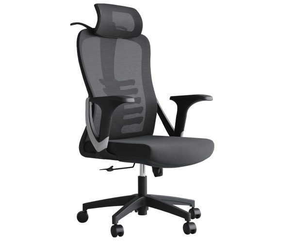 Arch High Back Office Chair in Black