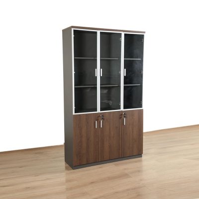 Office Wooden Filing Cabinet – 3 Door