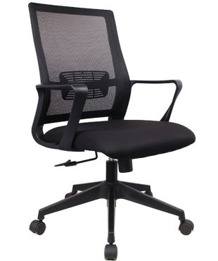 Black Midback Office Chair 