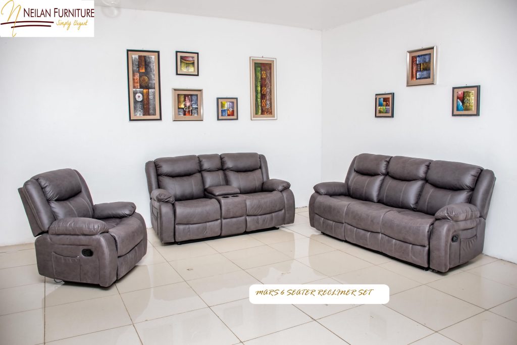 Mars Recliner Sofa Set 6 Seater Neilan Furniture Kenya