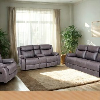 Neilan Furniture Shop in Kenya 54 Sale on Oscar Recliner Sofa Set – Latifah #606L