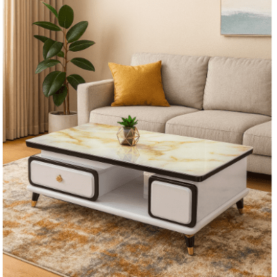 Coffee Table With Glass Top in Nairobi