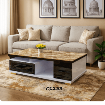 Neilan Furniture Shop in Kenya 112 Techno Brown Coffee Table on sale