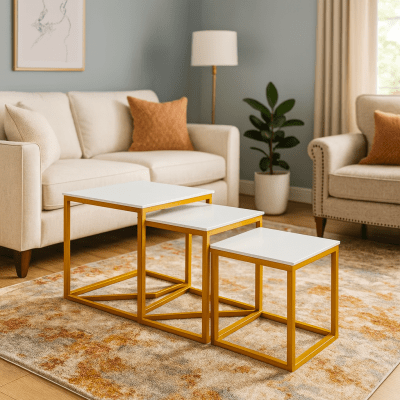 Titan Nest of Stools - Squared