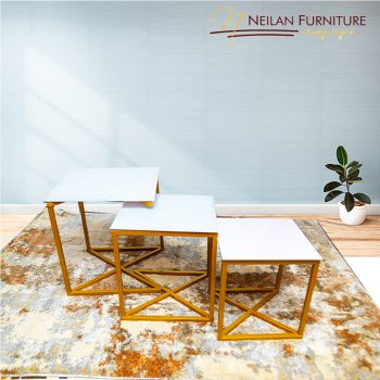 Neilan Furniture Shop in Kenya 52 Titan Nest of Stools - Squared