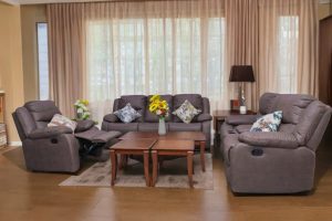 Neilan Furniture Shop in Kenya 48 Quality Recliner Sofa Set on Sale