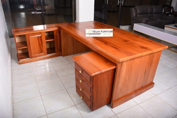 Mahogany Executive Office Desk 2000mm