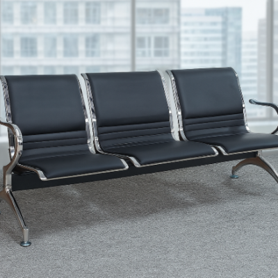 Linked Office Chair - 3 Seater Bench