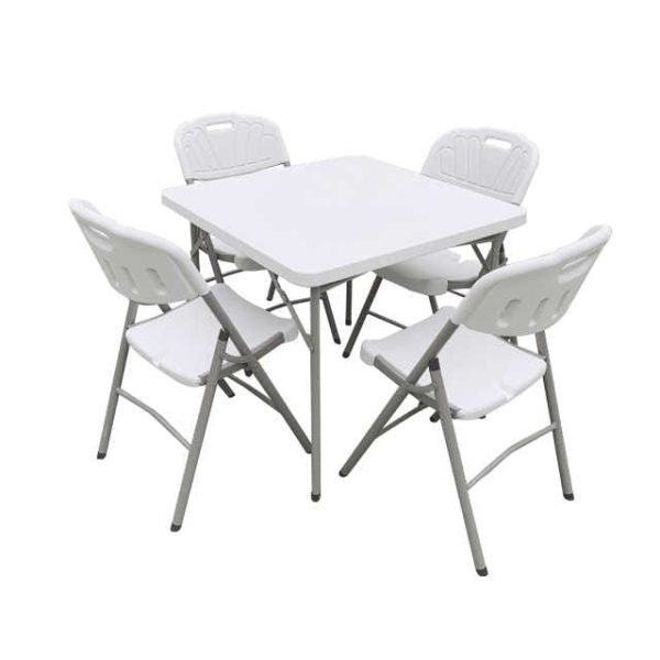 Camping Foldable Tables with Chairs