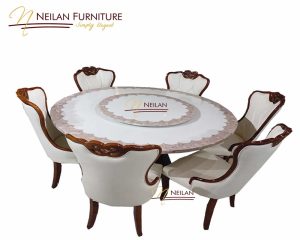Royal Dining Set with Marble Top