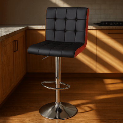 Nyati Bar Stool - Black