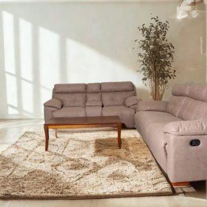 Galaxy 6 Seater Recliner Sofa Set – Mocha