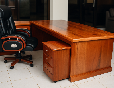 Mahogany Executive Office Desk 2000mm