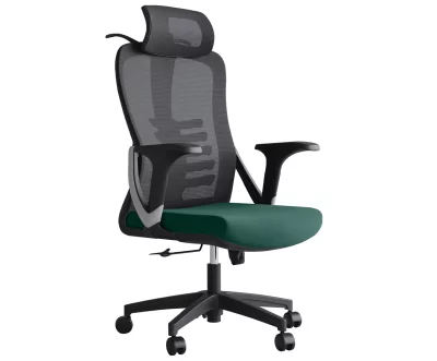 Arch High Back Office Chair - Green
