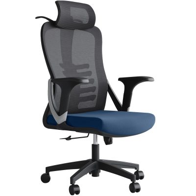 Arch High Back Office Chair - Blue