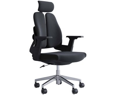 Omega High Back Office Chair – Black