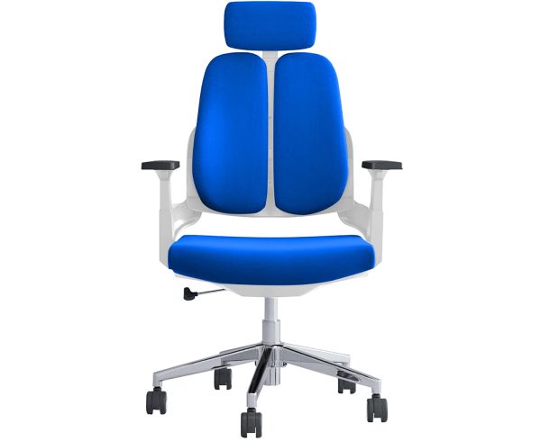 Omega High Back Office Chair - White