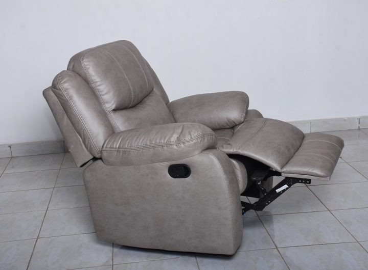 Oscar Single Recliner Sofa - Latte
