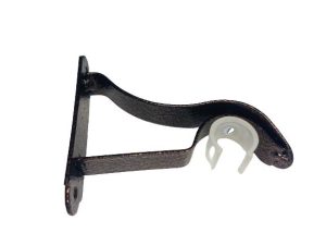 Single Wall Brackets for Curtain Rods
