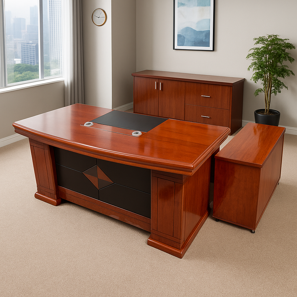 Executive Office Desk On Sale with Extension 1 Executive Office Desk On Sale with Extension