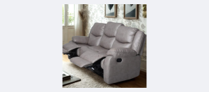 Oscar 3 Seater Recliner Sofa with Cups Holders