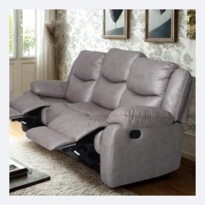 Oscar 3 Seater Recliner Sofa with Cups Holders