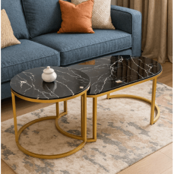 Titan Nest Coffee Tables - Black