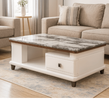 Marble Coffee Table - Alma