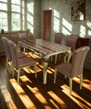 Monarch Marble Dining Set