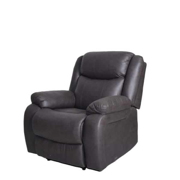 Oscar Single Recliner Sofa - Grey